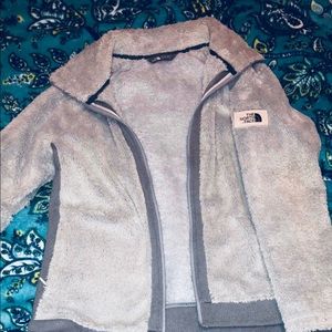 BEAUTIFUL SIVER GREY NORTH FACE JACKET
